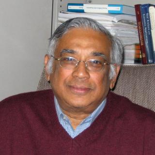 Srinivasa S. R. Varadhan is currently Professor of Mathematics and Frank J. Gould Professor of Science at the Courant Institute of Mathematical Sciences, New York University. (Photo: Cheryl Sylivant) 